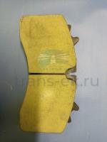 Колодки тормозные передние дисковые FOTON 1128 S120 (к-т 4шт) SIP