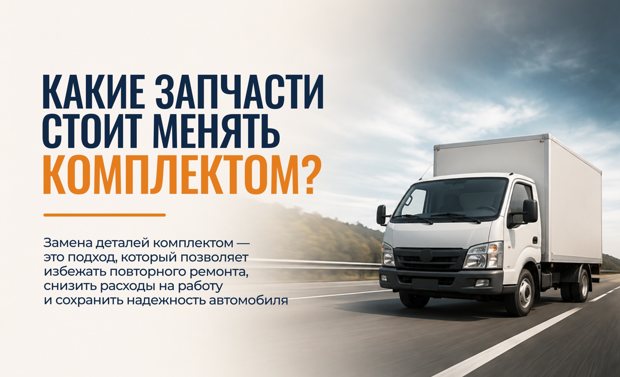 Какие запчасти действительно стоит менять комплектом? Какие запчасти действительно стоит менять комплектом?