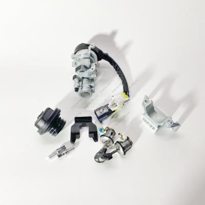 Замок зажигания FAW 1041 (с личинками дверей и крышкой бака) (37040001-Q7)