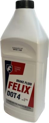 Жидкость тормозная DOT4 (910г) FELIX
