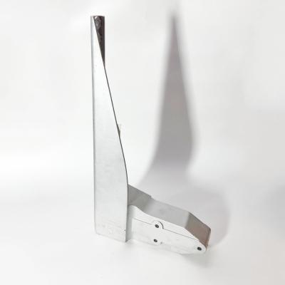 Кронштейн усилителя бампера алюминиевый левый FOTON 4189 (H4831022900A0)