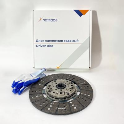 Диск сцепления ведомый FOTON 1089 1061 NEW (11мм) (D=350мм) CUMMINS (L0161030009A0 SE0091)