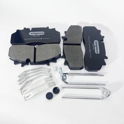 Колодки тормозные передние дисковые FOTON 1128 S120 (к-т 4шт) SIMP