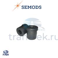 Втулка рессоры передней FAW 1041 (резина) (18х38х42) (2912473-AA1 , 09УЭМ-ТБЕ)