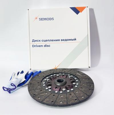 Диск сцепления ведомый FOTON 1041 1049А 1051 1069 Е2 1099 Е2 (D=330мм) (1106916100004, SE0088)