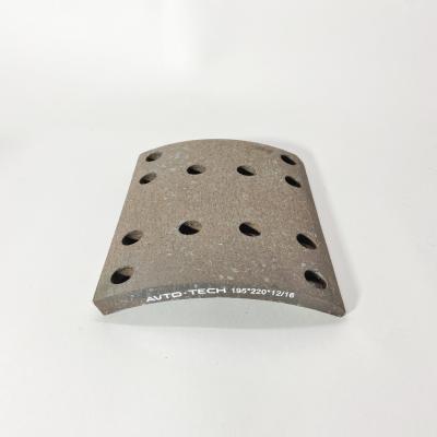 Накладка тормозная задняя HOWO 2021г. (WG9761450185/1/WG9761450119)