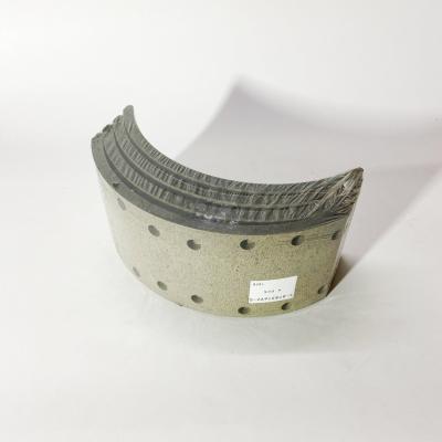 Накладка тормозной колодки передней / задней ISUZU NQR71 NQR75 NPR75 Богдан (120мм)(к-т 4шт)(BOSKET)