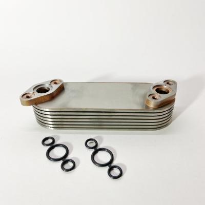 Радиатор теплообменника (маслоохладителя) FOTON 1069 1093 1099 (T2486A991)