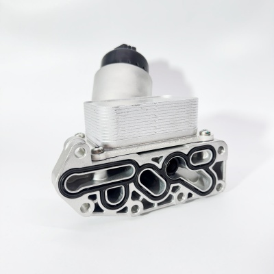 Теплообменник (маслоохладитель) FOTON TUNLAND G7 (масляного фильтра) (PV10002163)