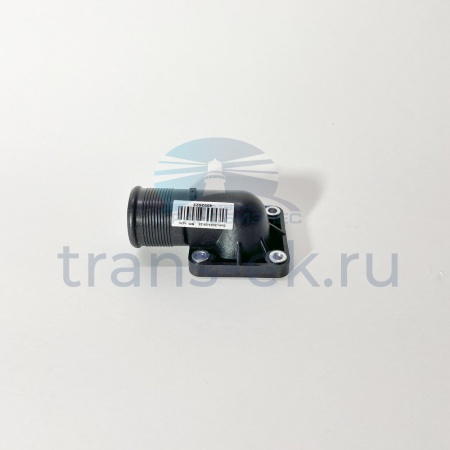 Патрубок корпуса термостата выпуской FOTON 1128 S120 (дв. Cummins ISF3.8)