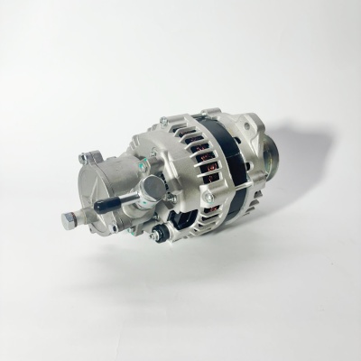 Генератор ISUZU NQR71 NQR75 NQR90 (24V 80А) (прямоугольная фишка) (BOSKET) (8973515740)