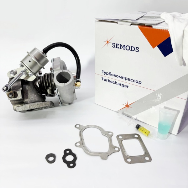 Турбокомпрессор BAW 1044 Е3 33462 Е3 1065 Е2 Е3 33460 Е3 FAW 1041 Е3 1051 Е3 (4 отв.)(B1118010-C129)