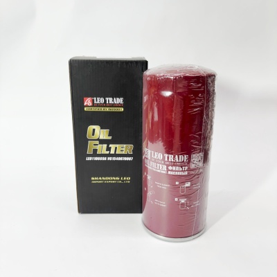 Фильтр масляный HOWO FAW J6 (LEO110669A, VG1540070007, 1012010-81DF, 1012010-81DМ, 1012010-53DM)