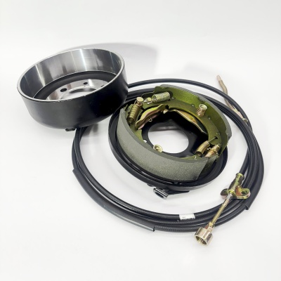 Барабан ручного (стояночного) тормоза FOTON 1041 1049А (в сборе с тросом) (1105335700001)