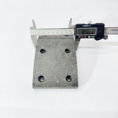 Накладка тормозная (шир.85мм, меж.отв.52мм)