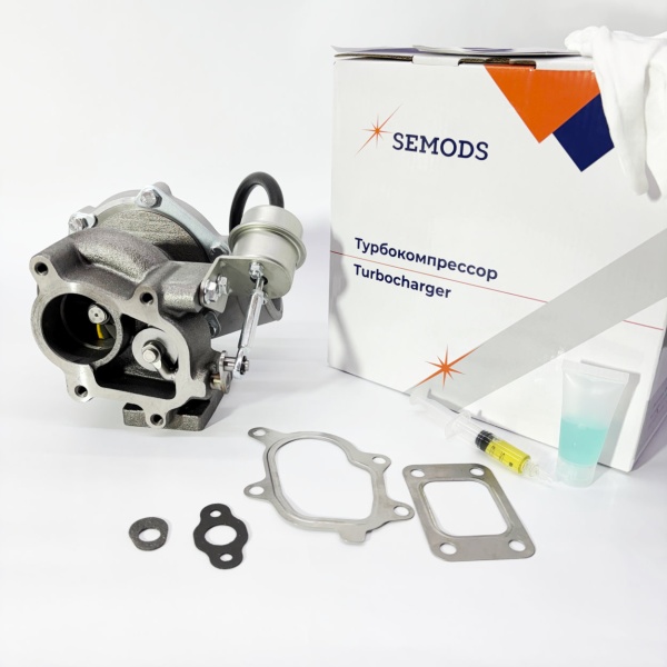 Турбокомпрессор BAW 1044 Е3 33462 Е3 1065 Е2 Е3 33460 Е3 FAW 1041 Е3 1051 Е3 (4 отв.)(B1118010-C129)