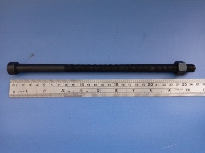 Болт рессоры центральный (универсальный) ТАТА FOTON (М12х250) (с гайкой)