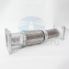 Труба глушителя переходная FOTON 1126 (с гофрой) (L1120070106A1)