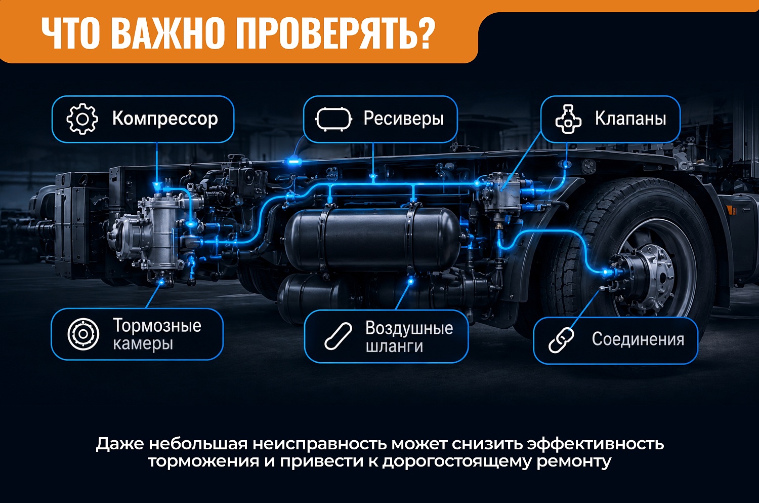 Как работают пневмотормоза?