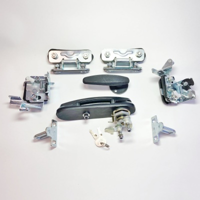 Ручка открывания заднего стекла кунга в сборе (для кунга стекловолокно)